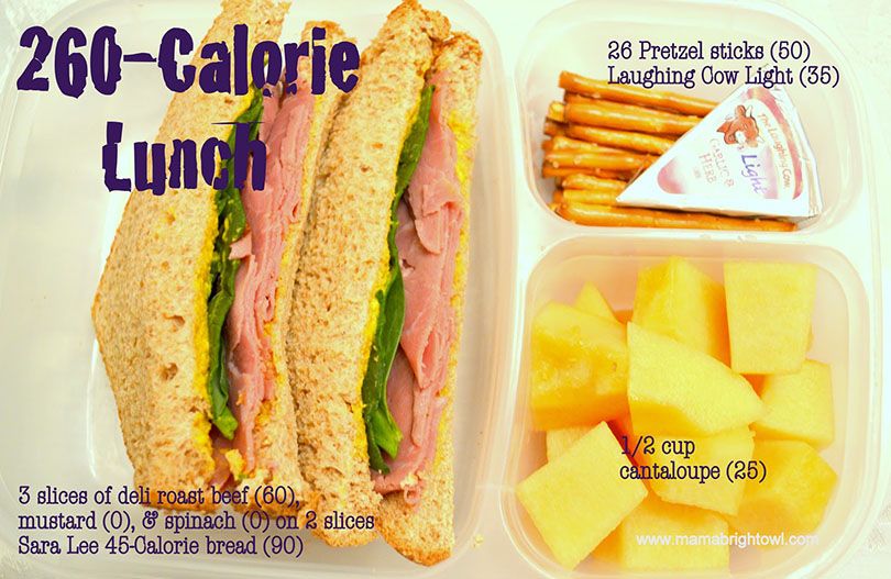 Low Calorie Small Lunch