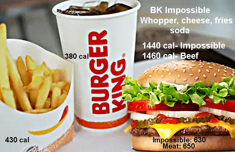 Meatless burgers at BK