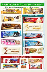 new HCG foods for 2022 the bars