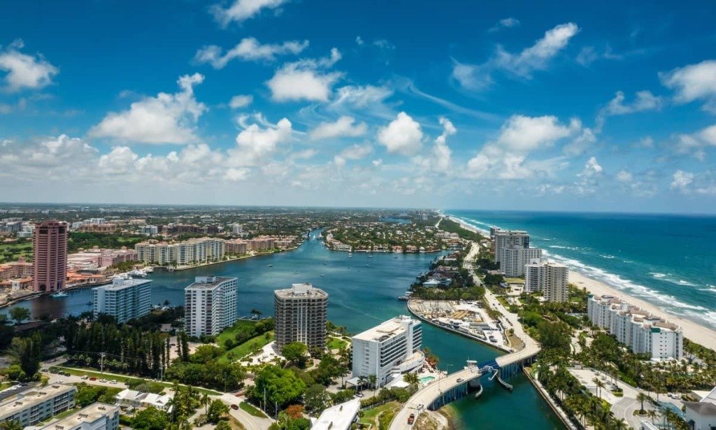 Boca Raton Northern Aerial View